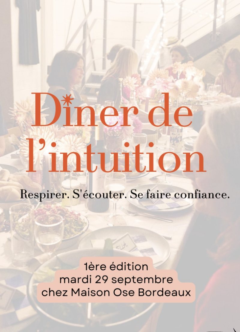 Dîner de l'intuition — infos et inscription